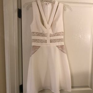 BCBG White Dress